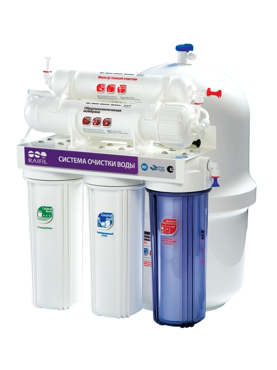 Система обратного осмоса Raifil GRANDO 5S на подставке (RO905-550-EZ-S) - купить в Водолей